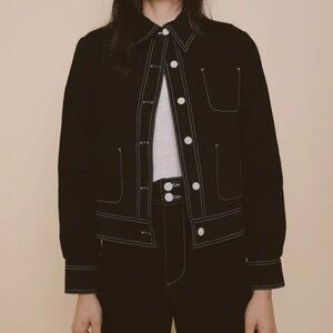 Shaina Mote Etta Jacket in Onyx size S